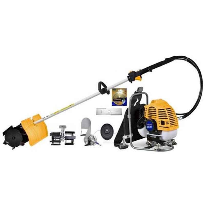 Pro Tools 3.25 HP 2 Stroke MF Brush Cutter with Tiller Attachment, 5550