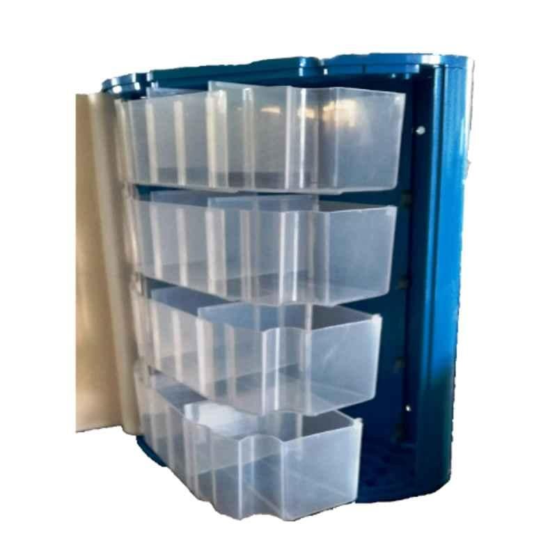Universal ASPSB-4 320x320x110mm 4 Drawer Lockable Storage Box