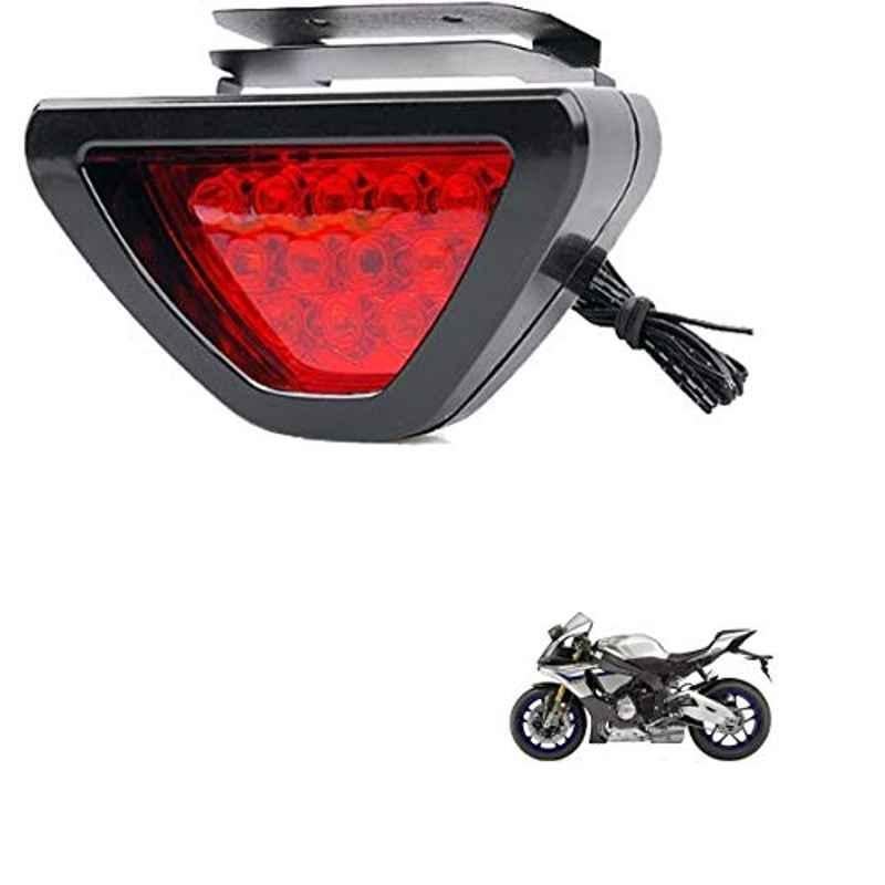 Kozdiko 12 LED Triangle Shape Bike Brake Light with Flash Mode for Yamaha YZF Rim, koz_94755