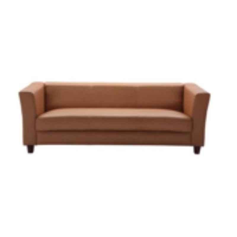 Wipro Alysia Stainless Steel Beige 3 Seater Sofa
