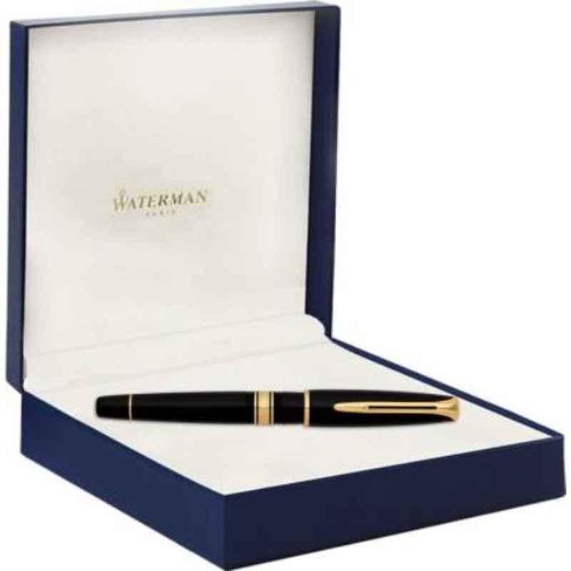 Waterman Blue Ink Expert Mars Black GT Roller Ball Pen