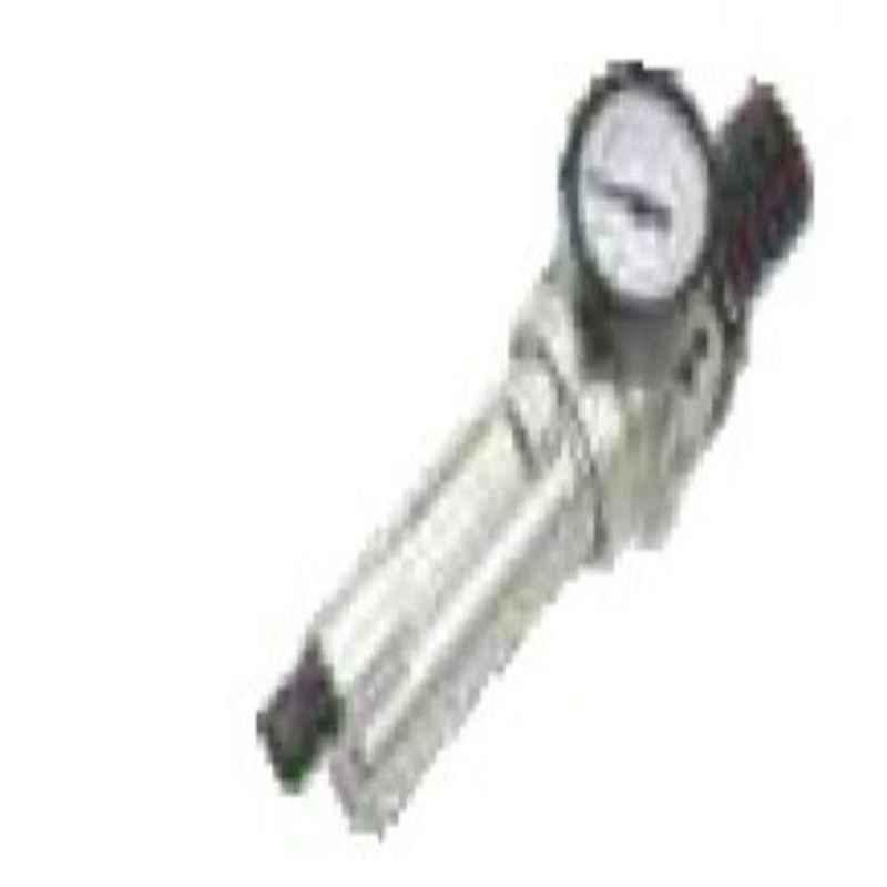 Akari 1/4 inch Camozzi Type FR with Metal Body & Gauge, QSC-104D