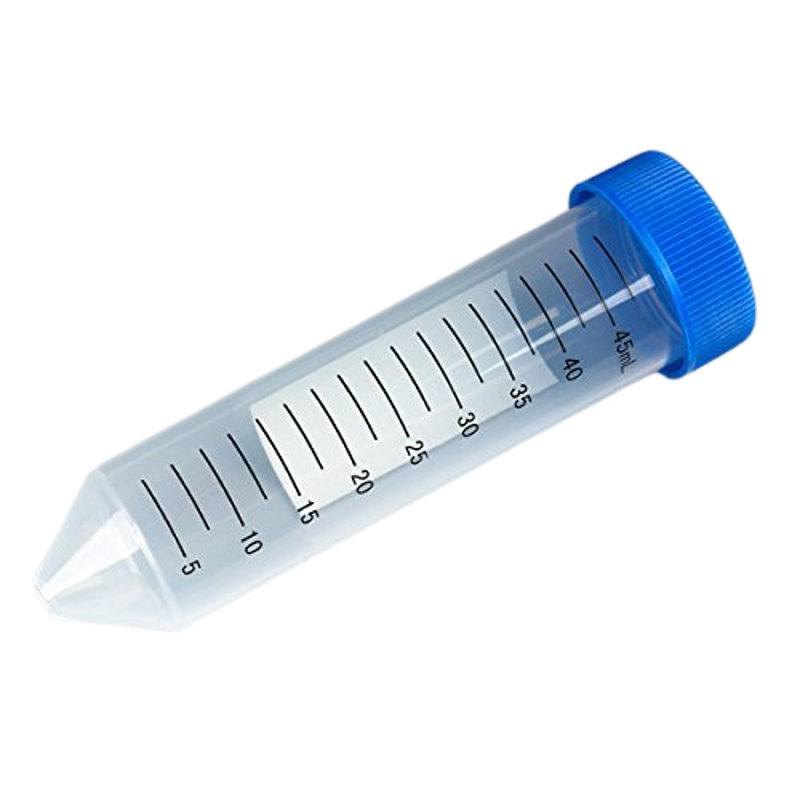 WKM 50ml Plastic Centrifuge Tube, KT137AL (Pack of 50)