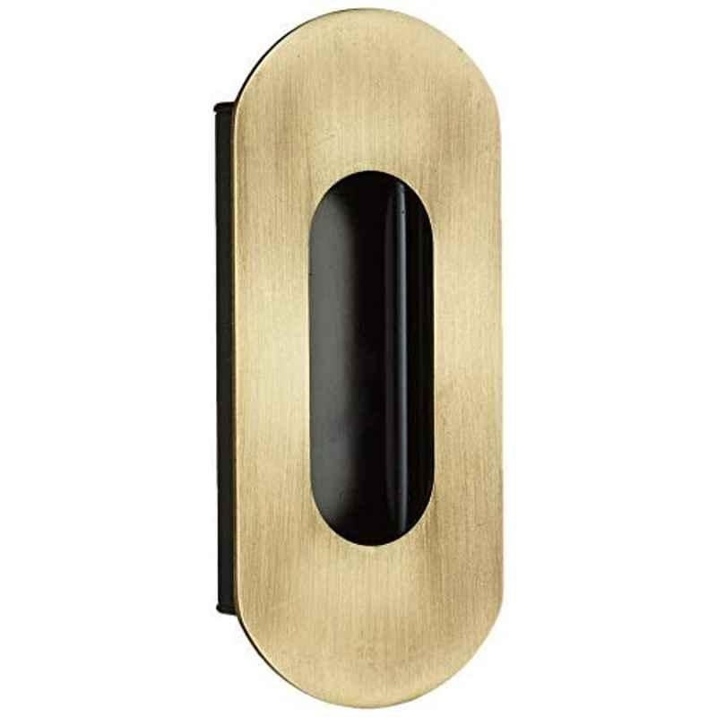 Aquieen 288mm Aluminium Gold Matte Concealed Sliding Handle Set for Wardrobe, SC-753-288 (Pack of 2)