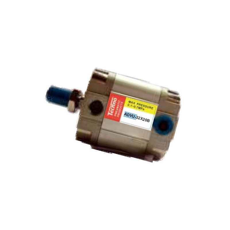 Techno 20x15mm ADVU Male-Female Magnetic Double Acting Cylinder