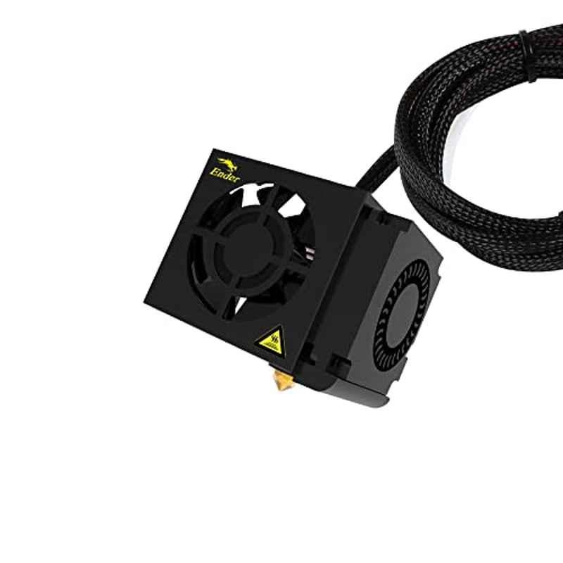 Creality Self Assembly Hotend Set with Mental Shell & Dual Fan for Ender 3, Ender 3S & Ender 3 Pro Printer