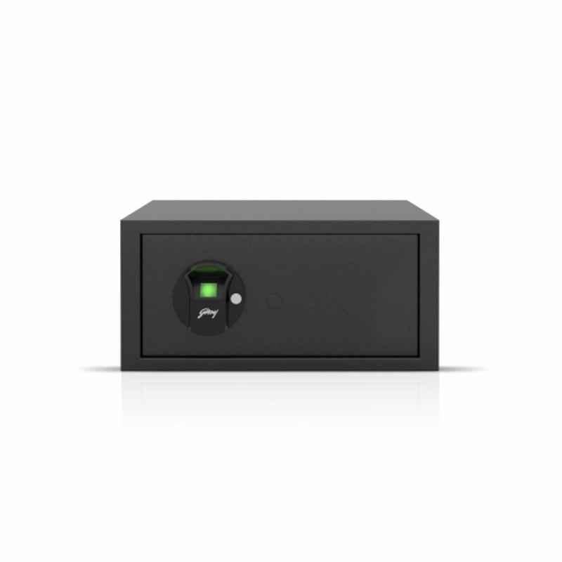 Godrej NX Pro 25 Liters Ebony Biometic Safe Locker with Internal Lighting, Non-Volatile Memory & Low Battery Indicator (Tijori)