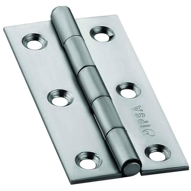 IPSA 3 inch 14 Gauge Stainless Steel Riveted Butt Door Hinge, H145, (Pack of 20)