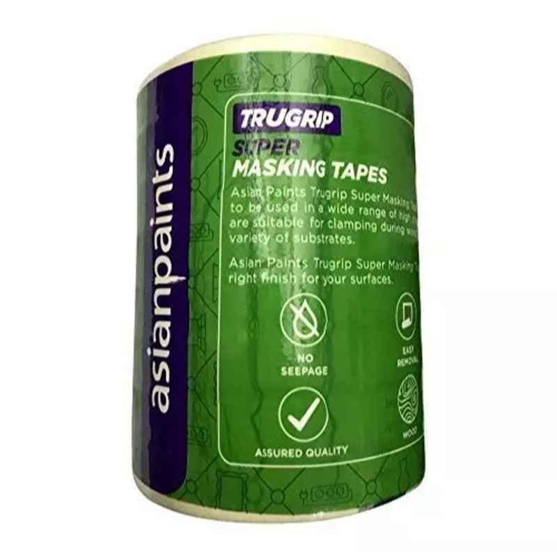 Asian Paints 1.8cm Trugrip Super Masking Tape, 5060-9816, Length: 15 m