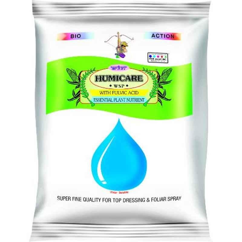 Agricare Humicare 1kg Pure 65% Humic Salt, 15% Fulvic Acid & 13% Kâ‚‚O WS Crystal