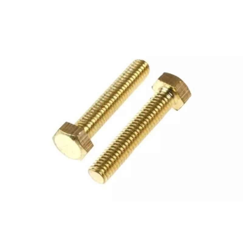 Caparo UNC 1/4x3/4 inch Full Threaded Hex Head Bolts Screw, Grade: 5/8 (Pack of 50)0
