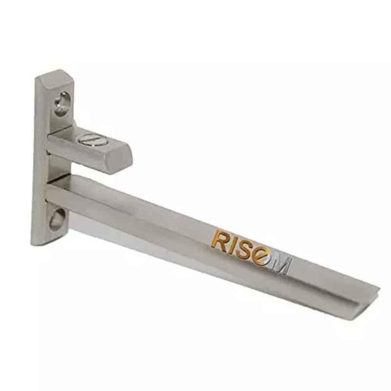 RiseOm Steel F Type Shelf Support Bracket for 12mm Glass, VP-IFZY-9ZU0 (Pack of 16)