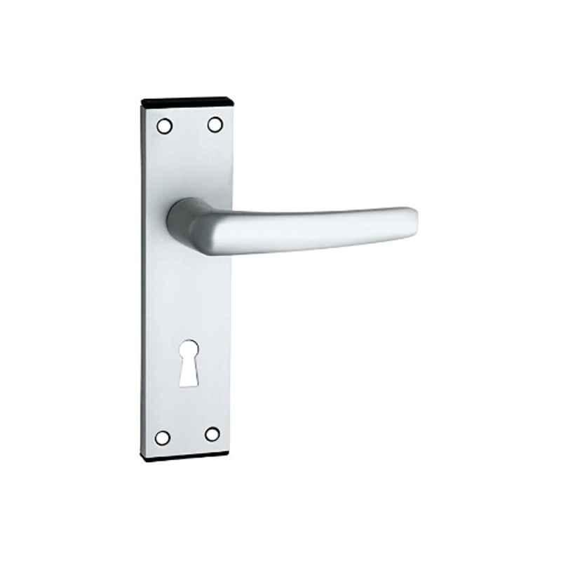 Screwtight A110702SAA 6.5 inch Aluminium Satin Oxford Lever Handle Set