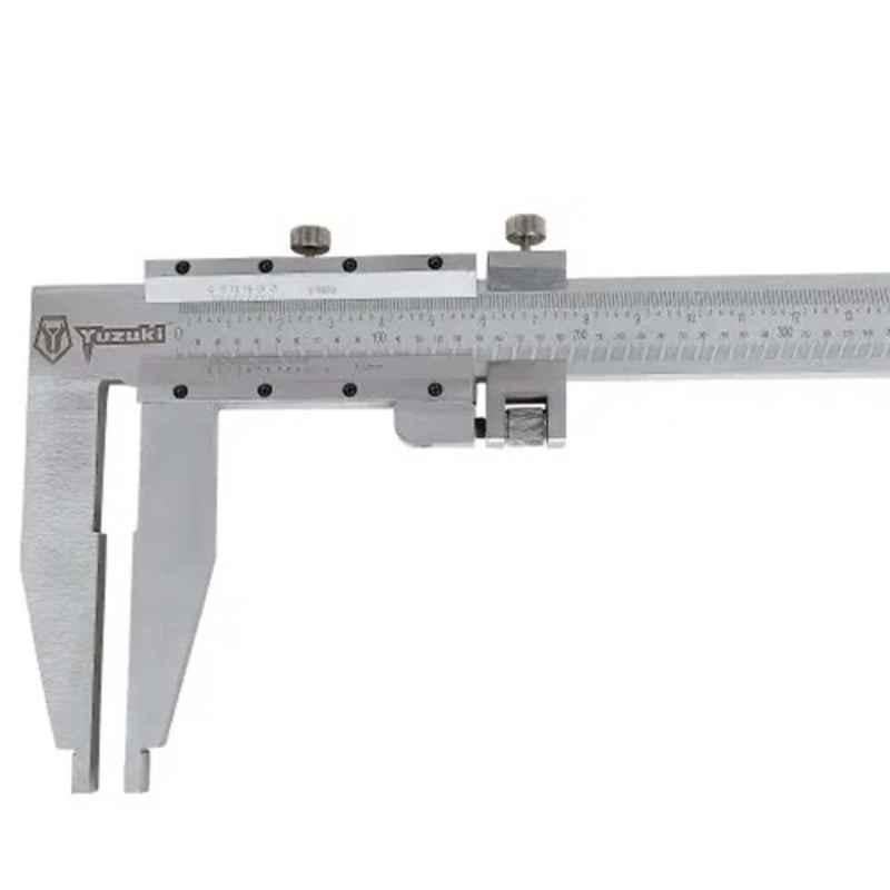 Yuzuki Vernier Caliper with Fine Adjustment, 0-450 mm/18 Inch