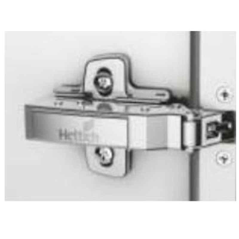 Hettich 2 Pcs 19mm Aluminium Auto Closing Concealed Sensys 8638i W90 Hinge Set with Mounting Plate, 9243057