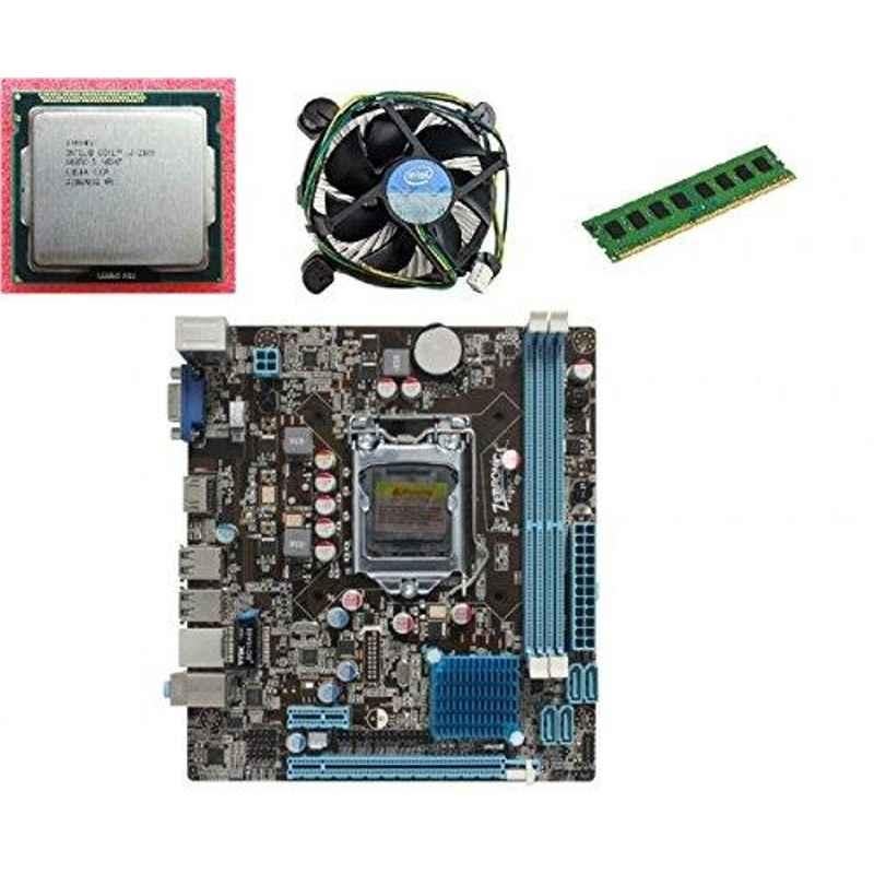 Avertek Core i5 3rd Gen 3.2 GHz Processor, H61 Intel Motherboard, CPU Fan & 4 GB DDR3 RAM Kit