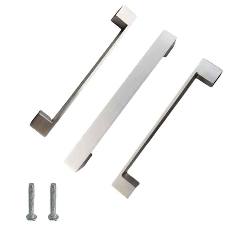 Atom PHS05 10 inch Silver Satin Finish Stainless Steel Pull Handle