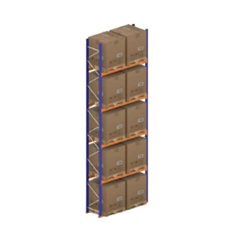 Godrej Ground Plus 4 Layers Steel Selective Pallet Racking, Max Load Capacity: 8000kg, Main Unit: 7000x2300x1000mm (HxWxD)