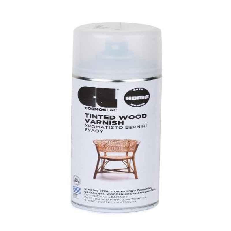 Cosmos 400ml Tinted Wood Varnish Spray Paint (Pack of 6)