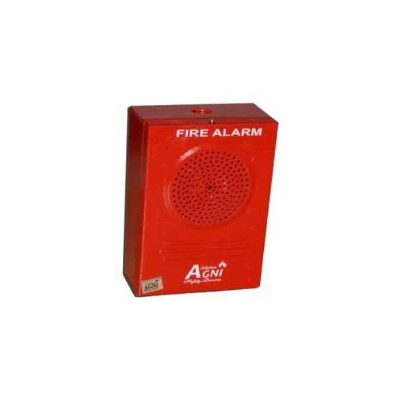 Palex Hooter in MS Housing Red, 24 V DC (Pack of 3)