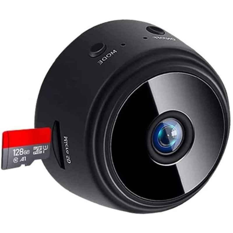 Sropx MAGNETT21 2MP Full HD 1080p Black Mini Wi-Fi Spy Camera