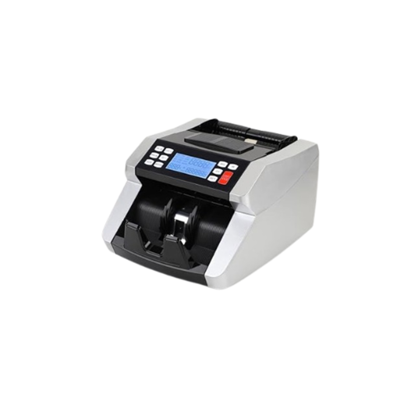 Gobbler GB-7388-MV Note Counting Machine, 200 pcs| LCD, 80W|UV, MG, IR, MT|1000 Notes/Min | Fake Note Detection, Black & Silver