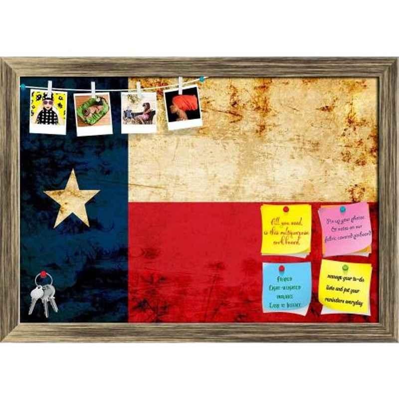 ArtzFolio 43.2x30.5x1cm Antique Golden Printed Bulletin Notice Pin Soft Board, AZSAO15140507BLB_FR_L_01_AG