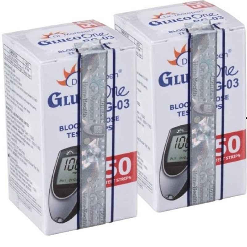 Dr. Morepen BG-03 100Pcs Test Strips Set