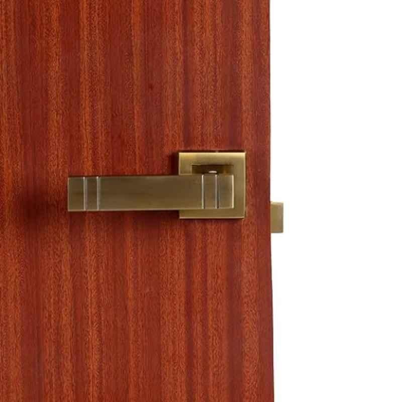 Homexpert Spacio Stainless Steel Antique Brass Finish Heavy Duty Mortise Door Lock Set with Bolt