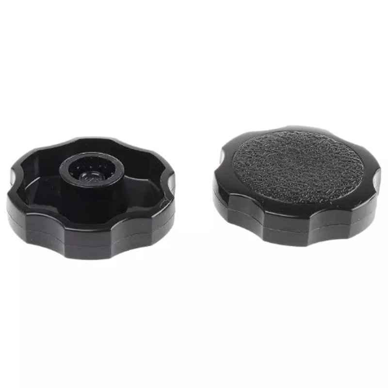 RS Pro M6 Black Multiple Lobes Clamping Knob, 771718