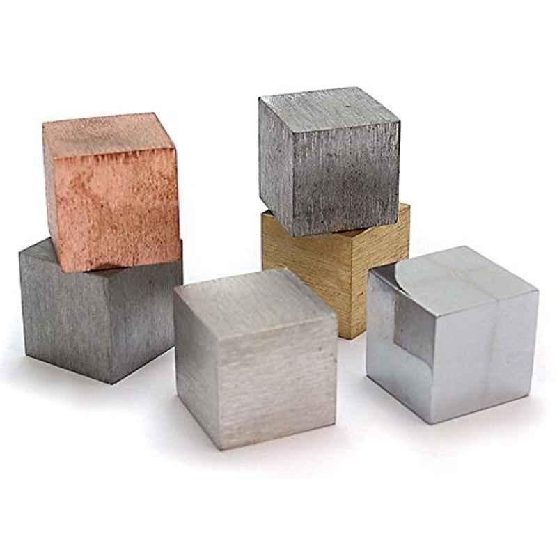 ELECOPTO 6 Pcs 20mm Metal Density Cubes Set