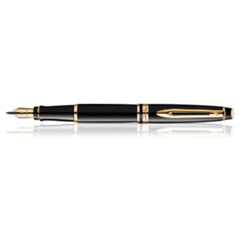 Waterman Blue Ink Expert Mars Black GT Fountain Pen