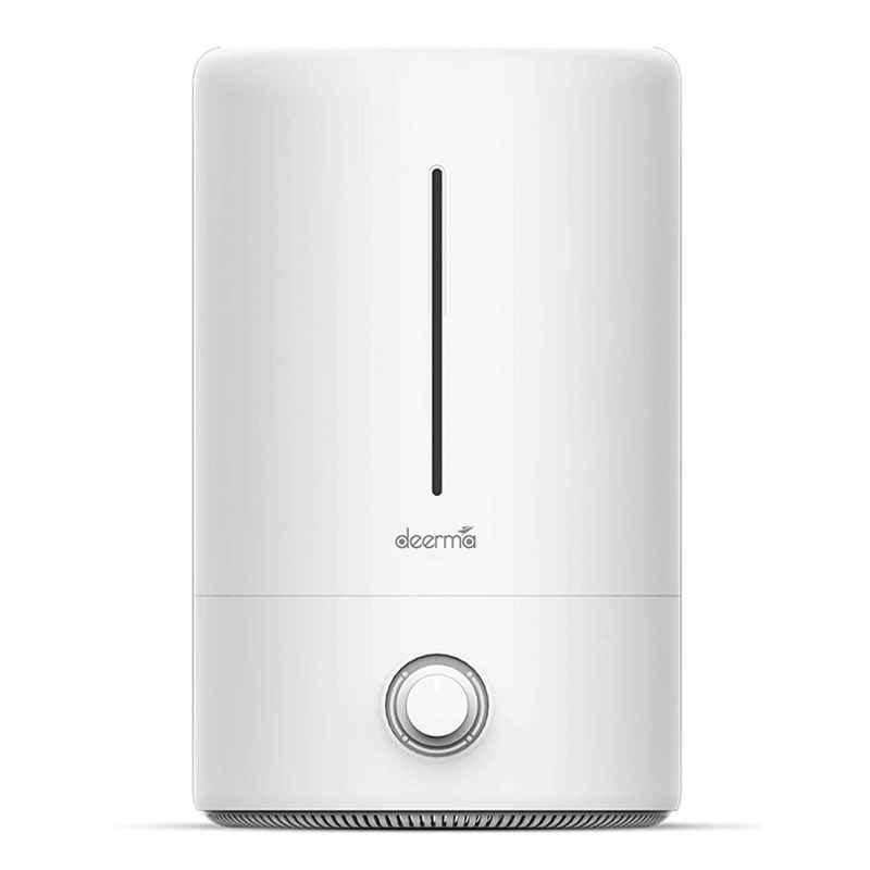Deerma F628W 220W 2.5L Plastic White Manual Air Humidifier with Ultrasonic Micropore Technology