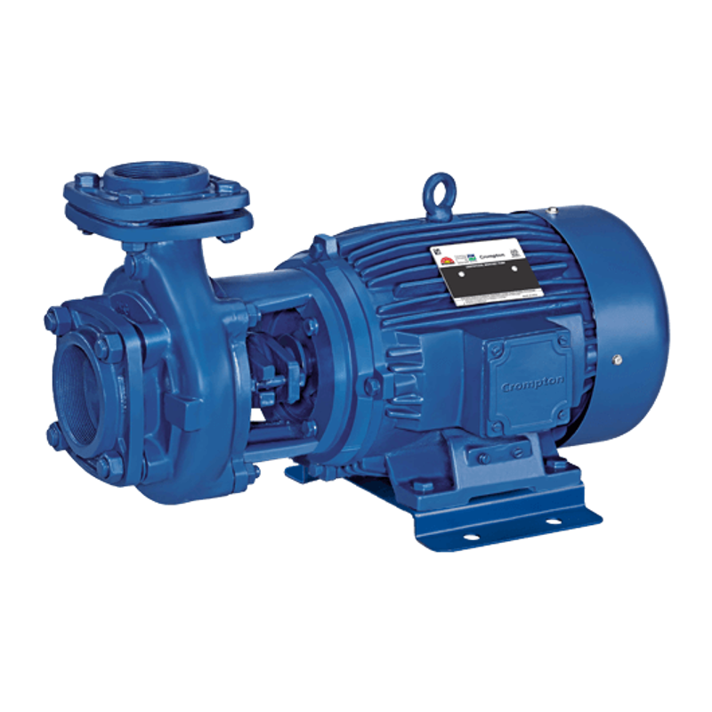 Crompton MBG & MA 1HP Centrifugal Monoblock Pump, MBG12-21, Head: 9-22.5 m