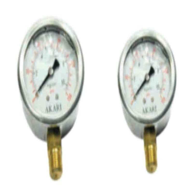 Akari 63mm Glycerine Filled Pressure Gauge, 63-20-BM-02KG