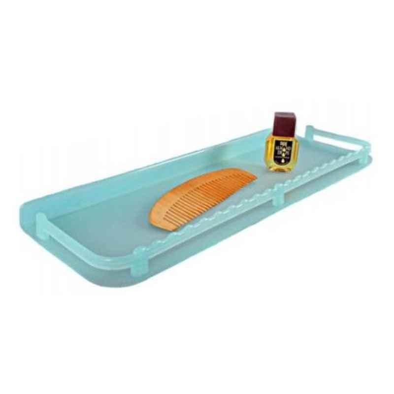 Drizzle Plastic Green Unbreakable Shelves, ASHELVEGREEN