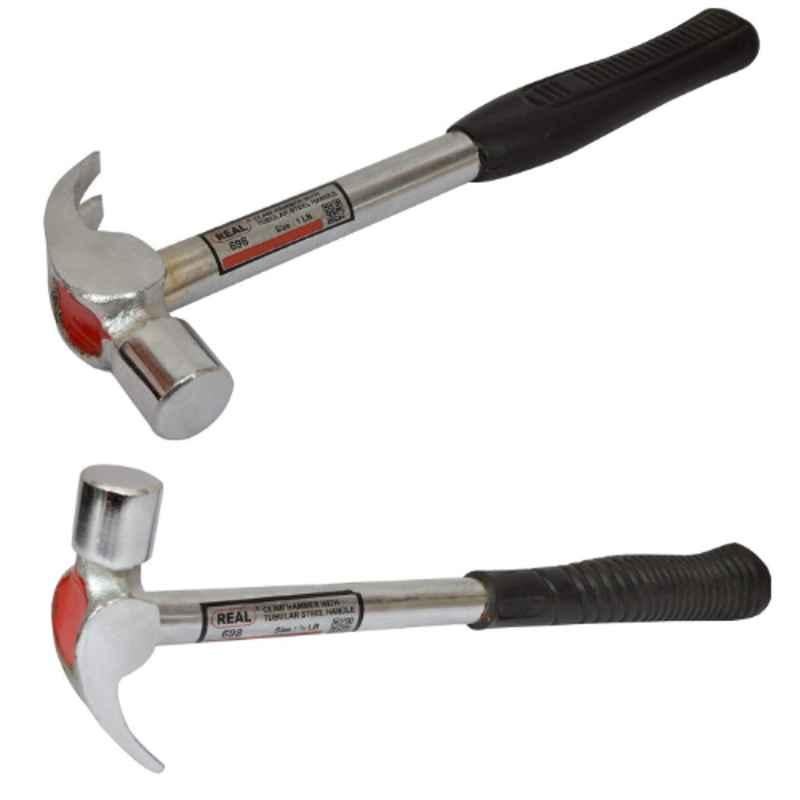 Real Stf 2 Pcs Steel Shaft Claw Hammer Hand Tool Kit