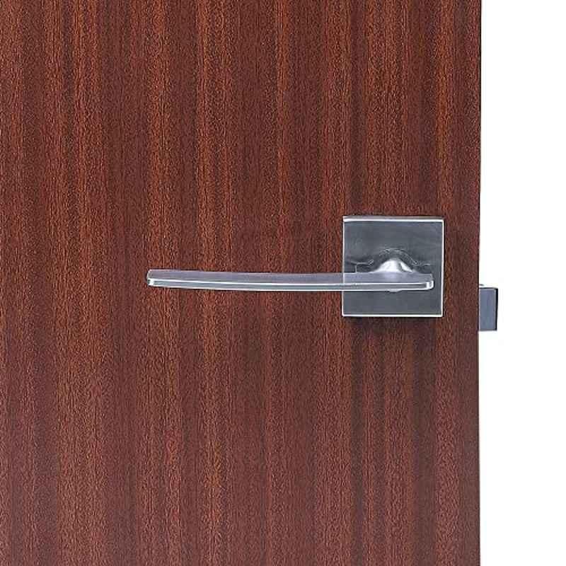 Homexpert Bentley Stainless Steel Silver Heavy Duty Mortise Door Lock Set with Bolt