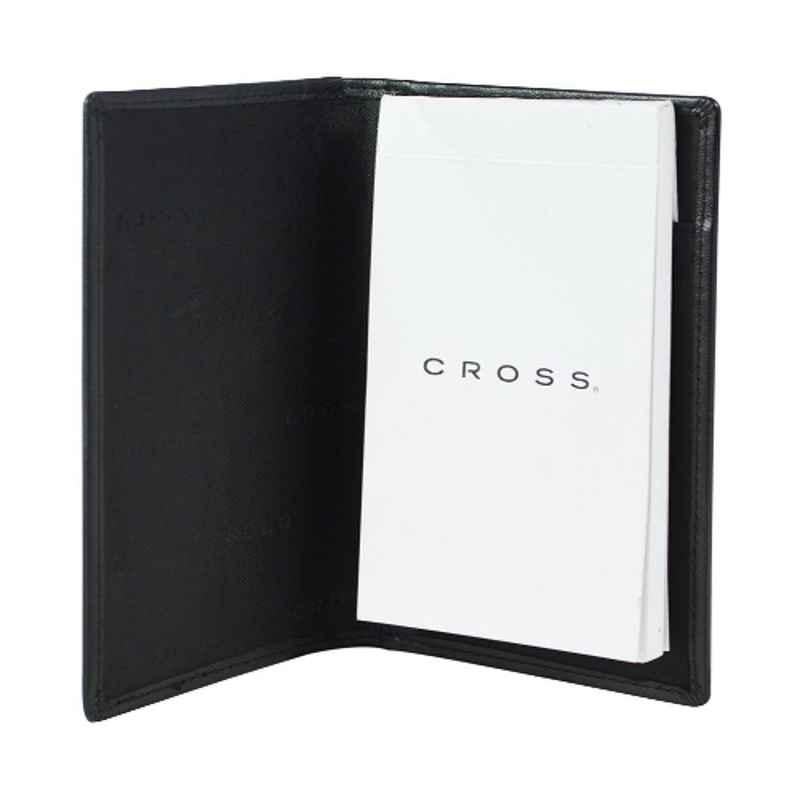 Cross Artificial Leather A6 Cordoba Notepad Planner with Black Ink Pen Set, AC118040B