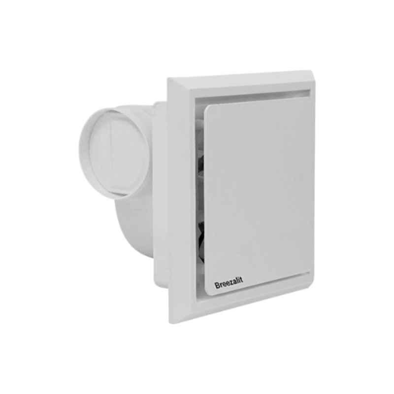 Breezalit CE Vent 27W White Exhaust Fan, BZ087, Sweep: 200 mm