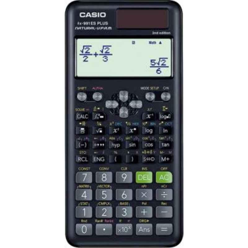 Casio FX-991ES Plus 12 Digit 2nd Edition Scientific Calculator