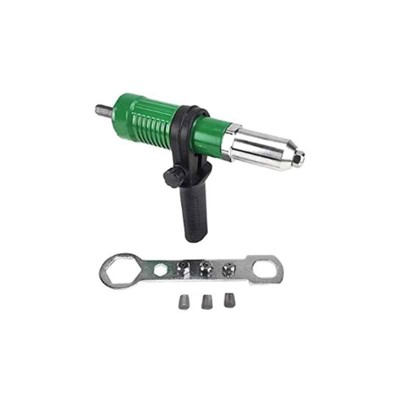 Hanbon Alloy Black Electric Riveter Conversion Connector Attachment for Hand Drill Machine