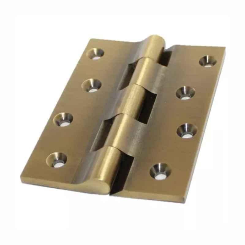 RiseOm 100x32x5mm Brass Antique Brass Finish Railway Hinge, IA-4JOM-1MGB (Pack of 3)