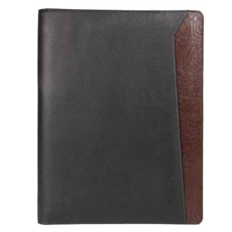Elan A4 26.5x4x33cm Foam Black Tech Folder, EFTF-015-BL