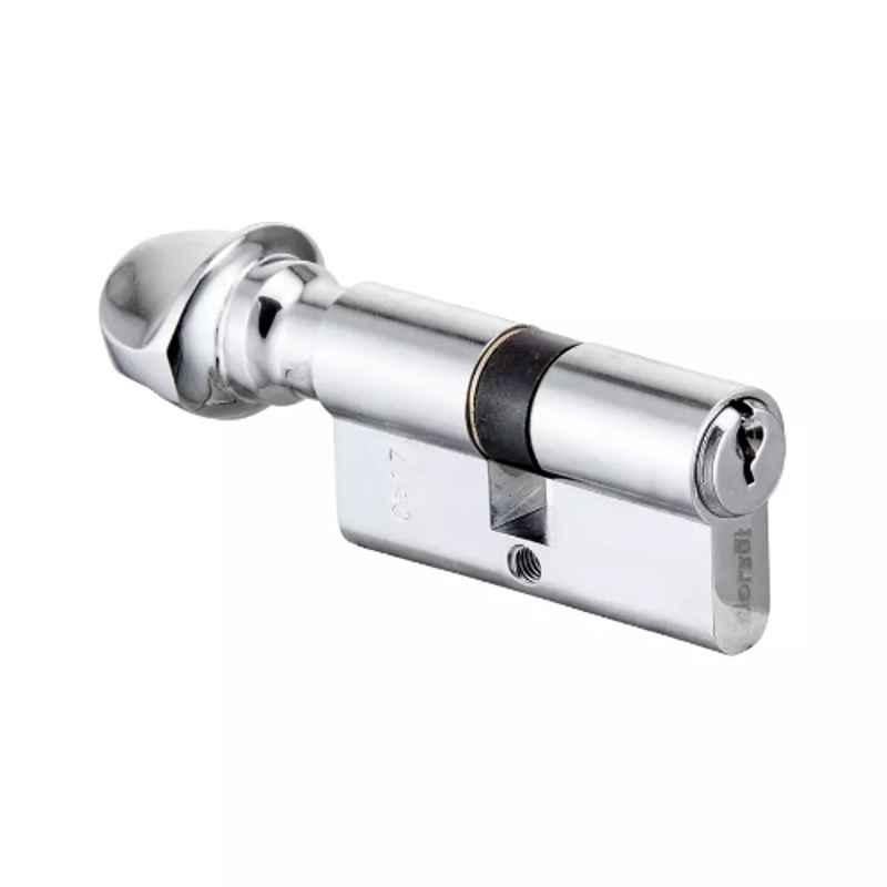 Dorset CL 212 SS 100mm Stainless Steel Silver Satin Finish Euro Profile Pin Cylinder Lock