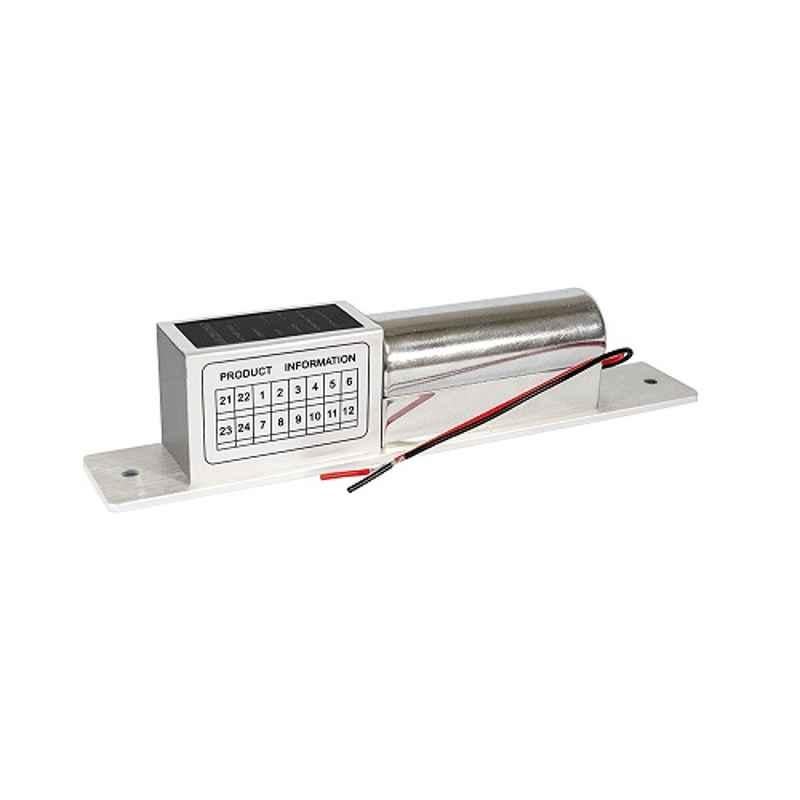 Time Office Silver Glossy Finished 2 Wire Drop Bolt Lock, DBLC-2