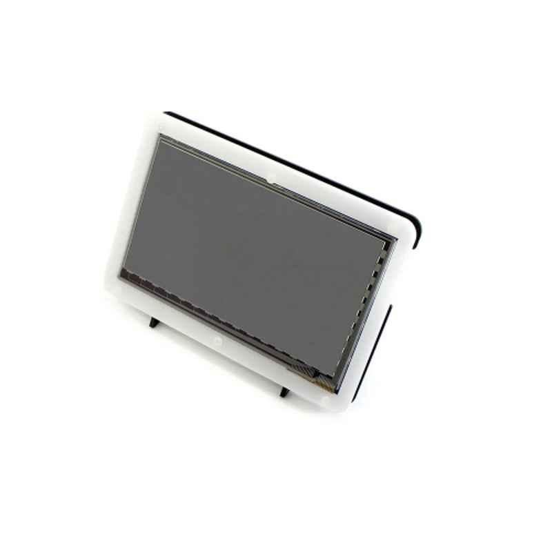 Waveshare 7 inch LCD Capacitive Touch Screen LCD with Bicolor Case, 1190431