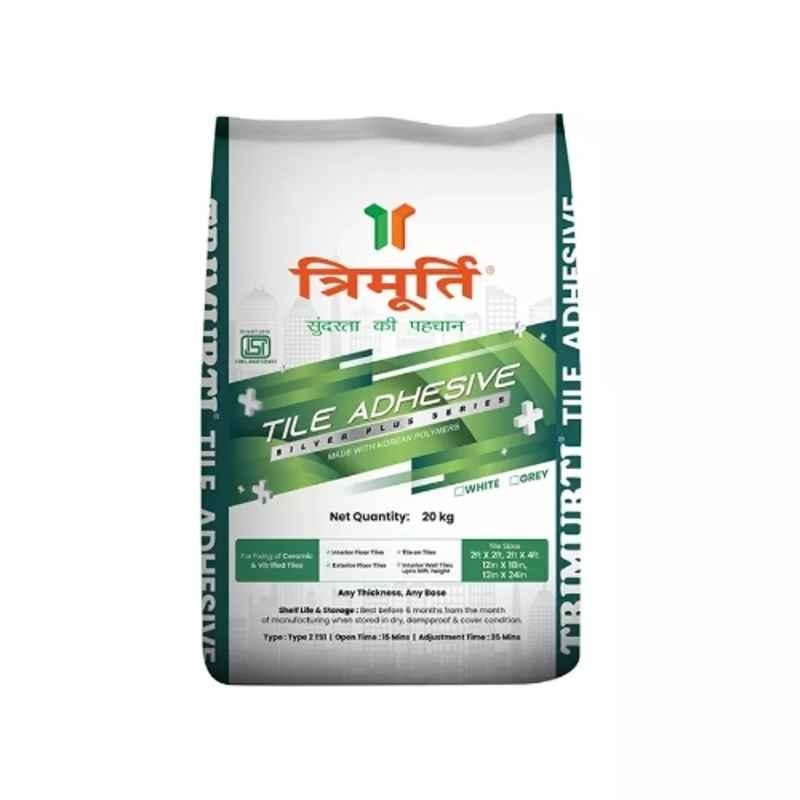 Trimurti Silver Plus 20kg White Tile Adhesive