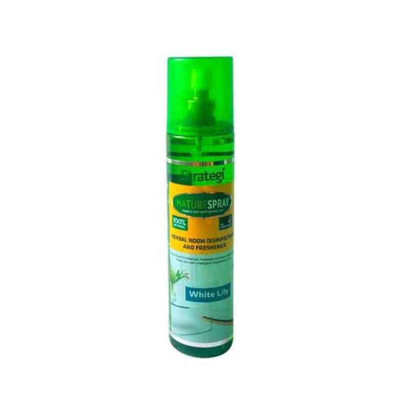 Herbal Strategi Nature Spray 250ml White Lily Herbal Room Disinfectant & Freshener