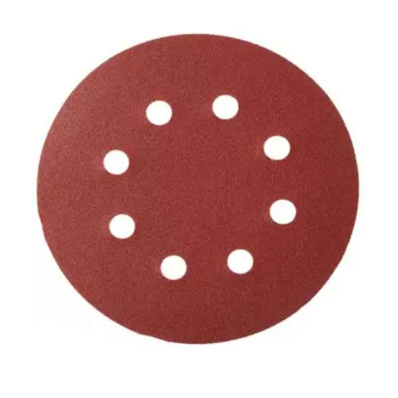 Malfah Enterprises 7 inch P80 Aluminium Oxide Sanding Disc Paper (Pack of 10)